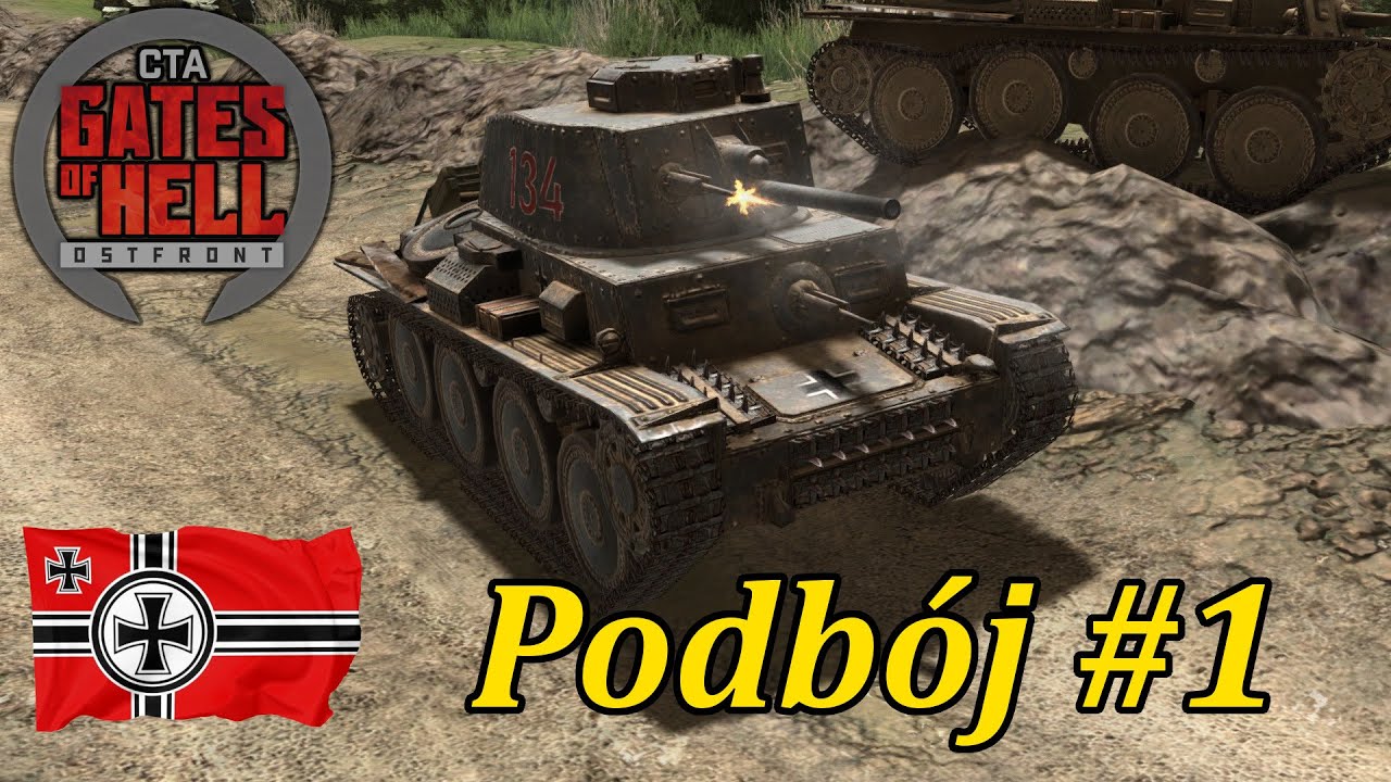 A więc zaczynamy na Hardkorze | Podb&oacute;j Niemcy#1 | Call to Arms Gates Of Hell Ostfront PL