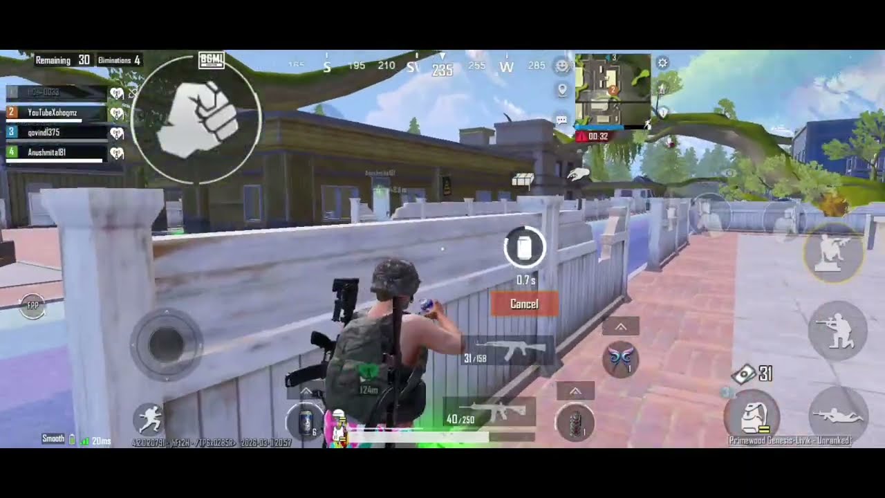 last zone anime's bad situation kill anime's 😱#pubgmobile #bgmi #pubg #Vortex Lootz