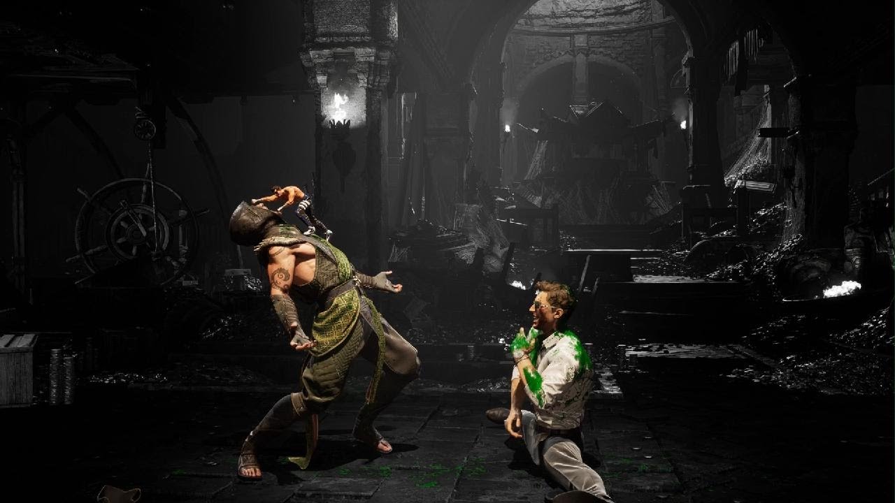 Johnny Cage Nut Punch Brutality [Mortal Kombat 1]