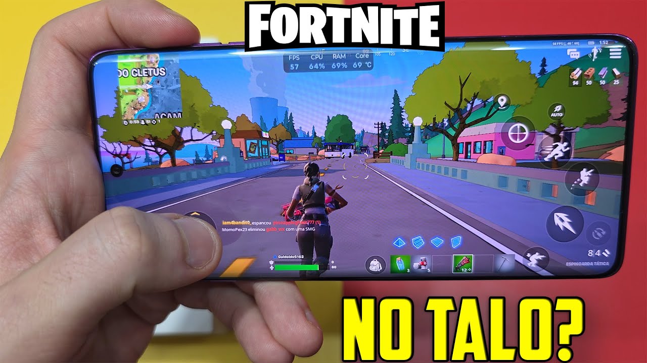 Moto Edge 60 Pro Roda Fortnite No Ultra? Teste De Jogos Pesados