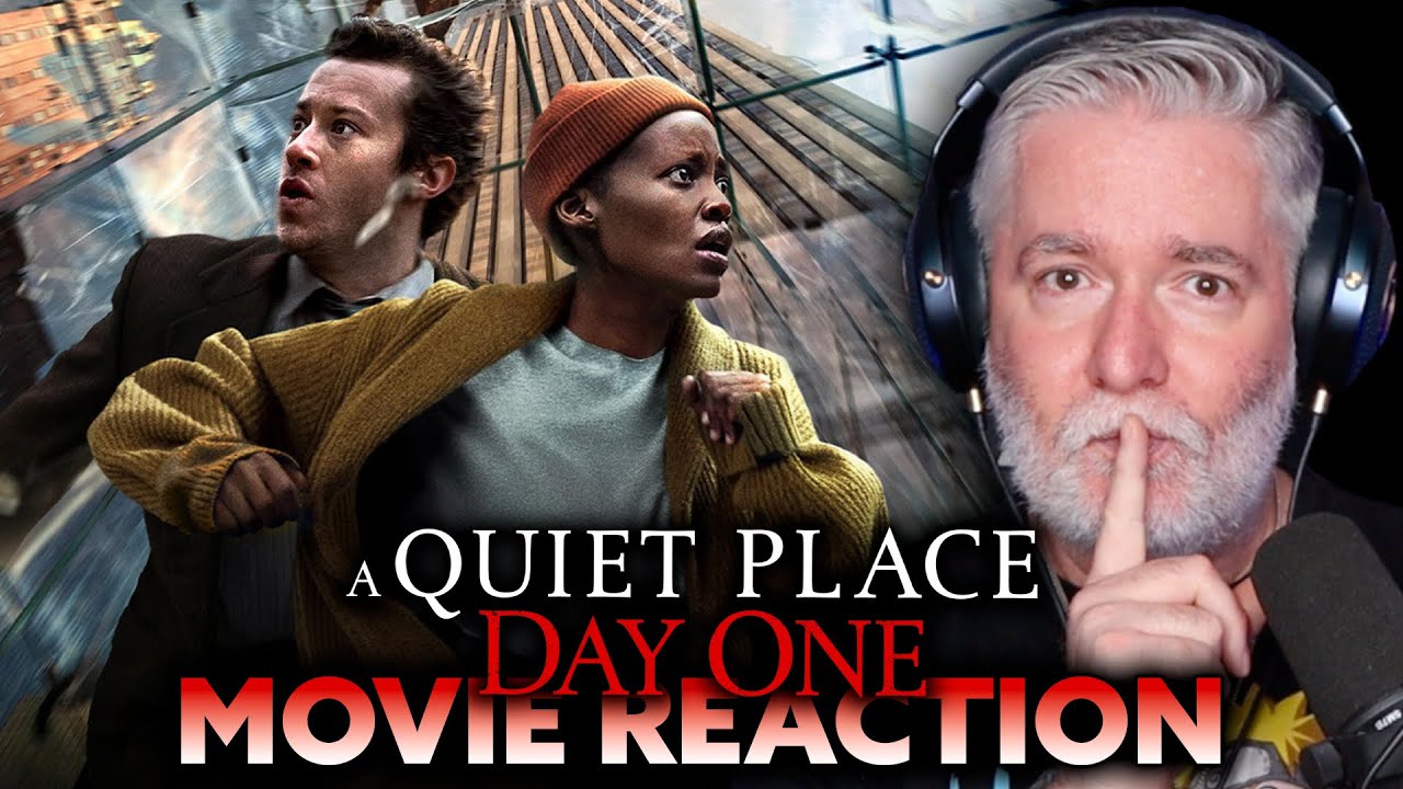 A QUIET PLACE: DAY ONE | First Time Watch | REACTION