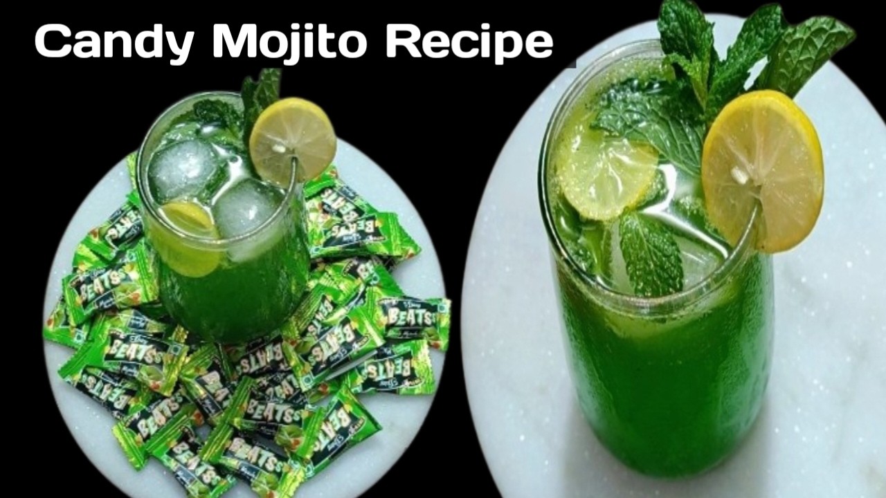Candy Mojito Recipe | Refreshing Summer Drink Recipe | Toffee Mojito | Kaccha Mango Mojito Recipe|