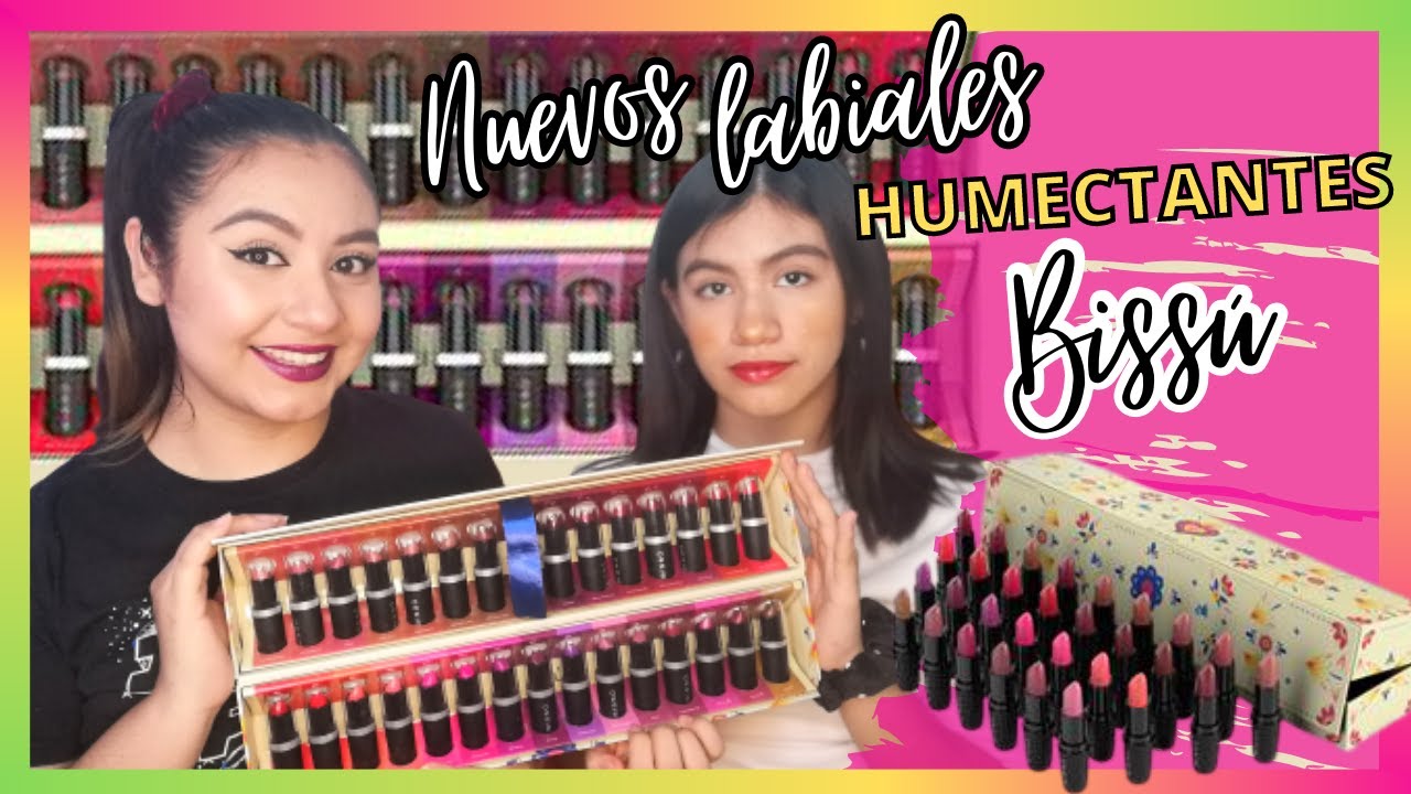 ¡Nuevo kit de labiales humectantes Bissú! | Así se ven en morenitas 💁✨