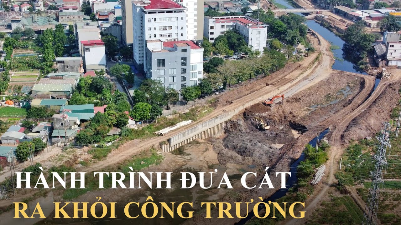 [ĐIỀU TRA] Những chuyến xe đêm đưa cát ra khỏi đại công trường cứng hóa kênh La Khê