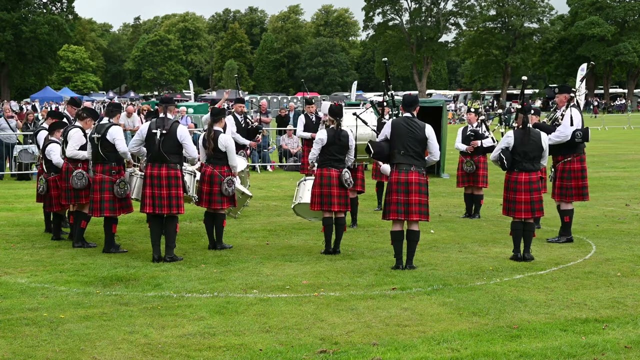 Rothesay & District Pipes & Drums - Scottish Championship 2025 (Dumbarton)
