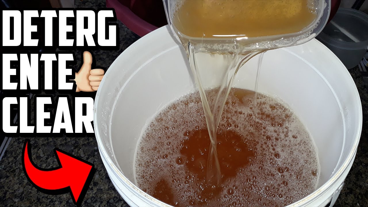 SABÃO LIQUIDO OU DETERGENTE CLEAR C/ ÓLEO DE FRITURAS👍