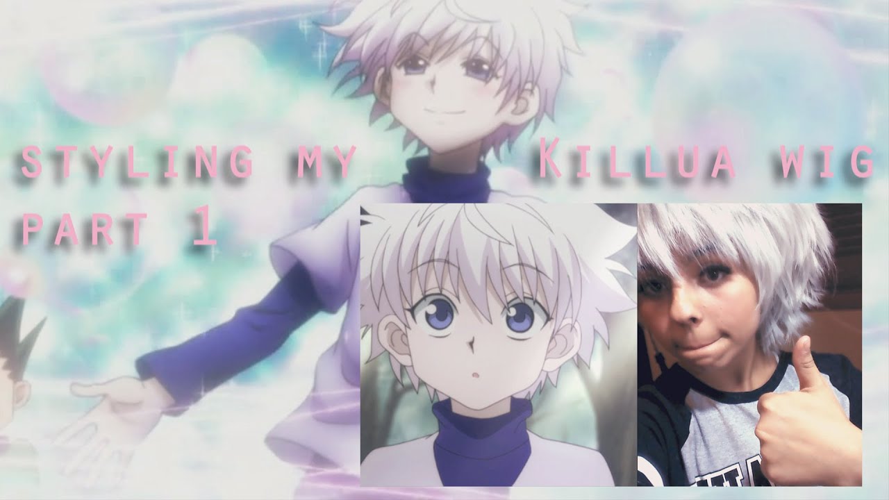 How I styled my Killua wig // PART 1 ::: CUTTING!