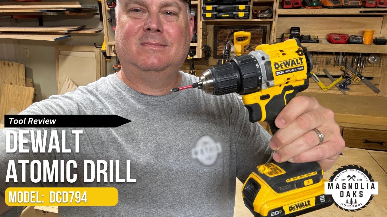 Мой ЧЕСТНЫЙ обзор дрели Dewalt Atomic Drill — модель DCD794