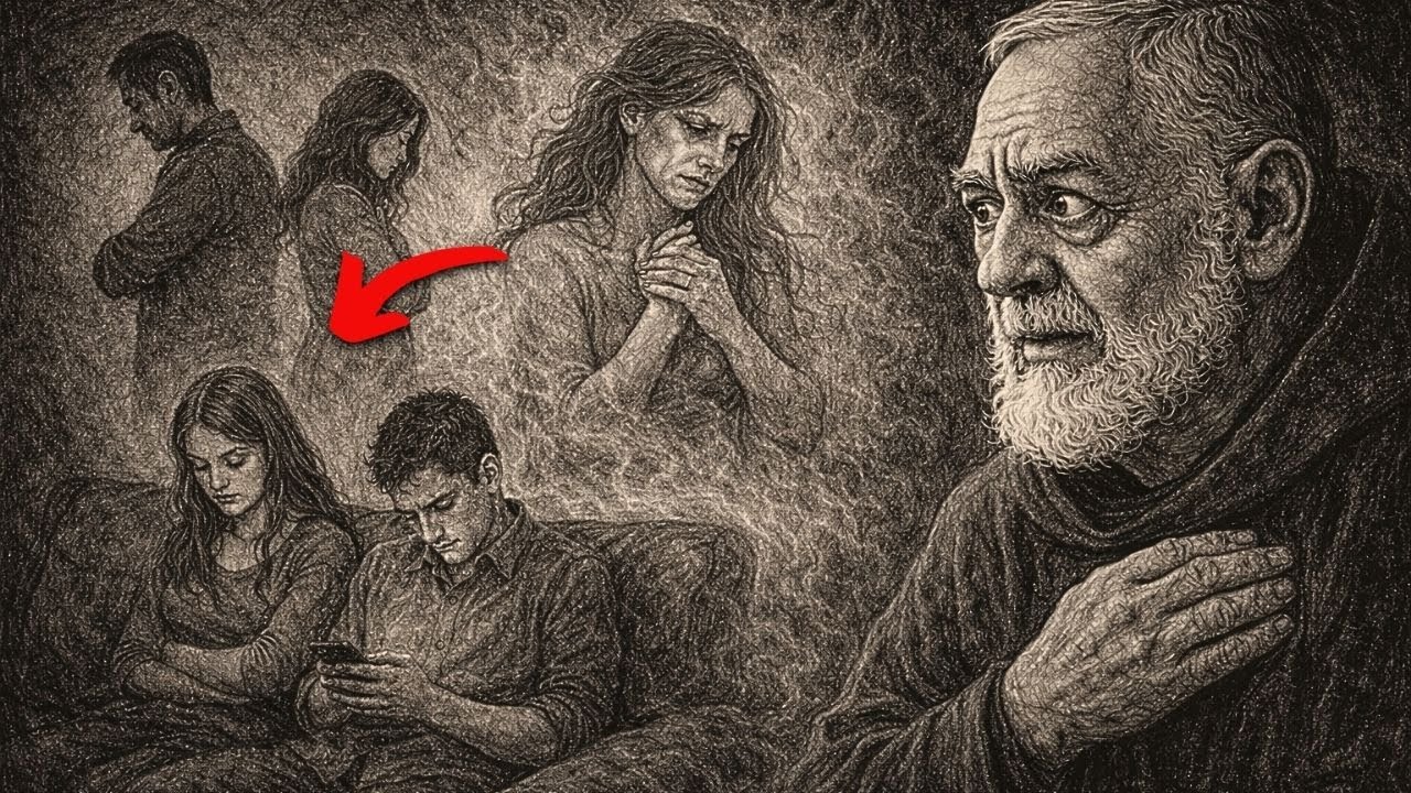El Padre Pío Vio el Alma de una Madre que Crió a Sus Hijos en un Matrimonio Roto