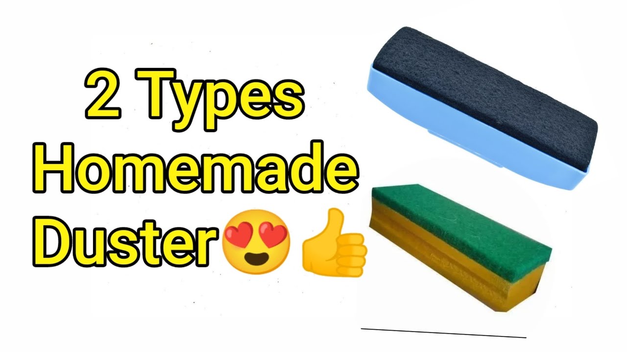 How to make Whiteboard Duster 😍 || DIY Duster With Sponge|| Diy Wooden Duster