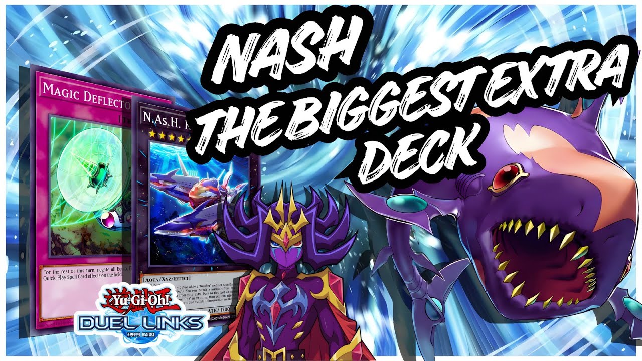 WATER DECK WITH BIGGEST EXTRA DECK DUEL LINKS | BARIAN LEADER OF THE SEVEN RANKED