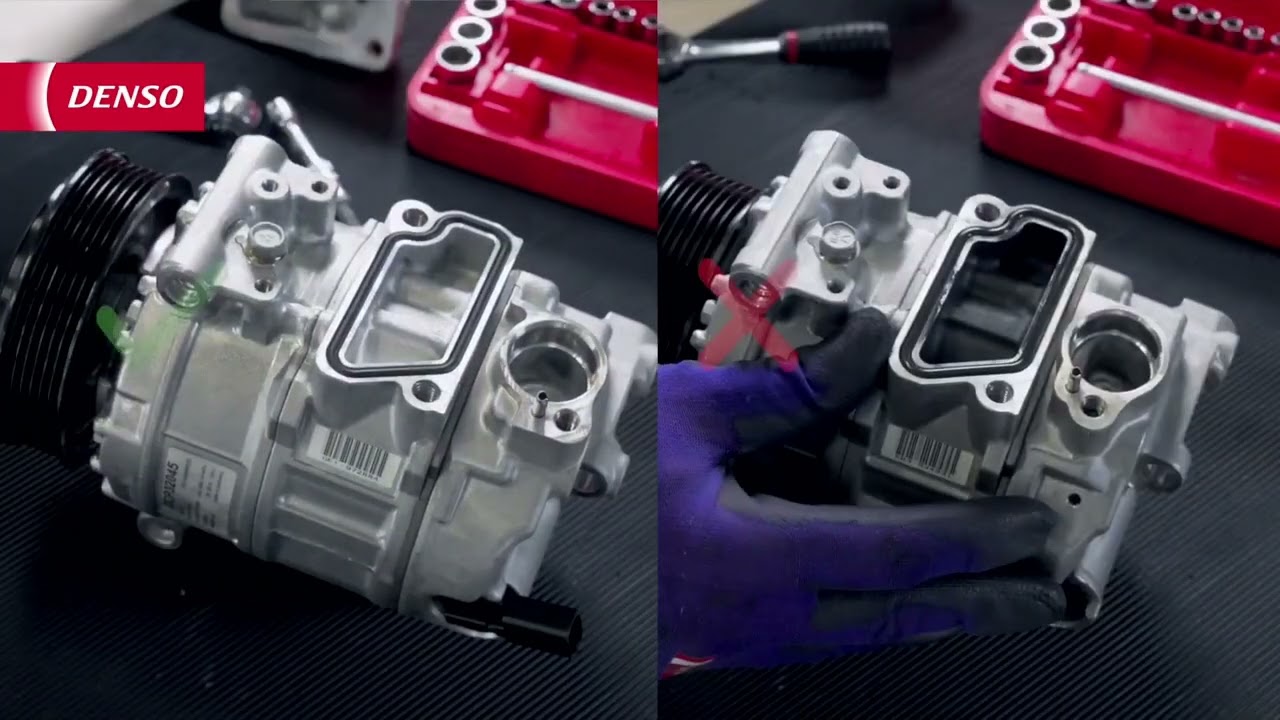 DENSO Aftermarket - how to replace an AC compressor SERBIAN