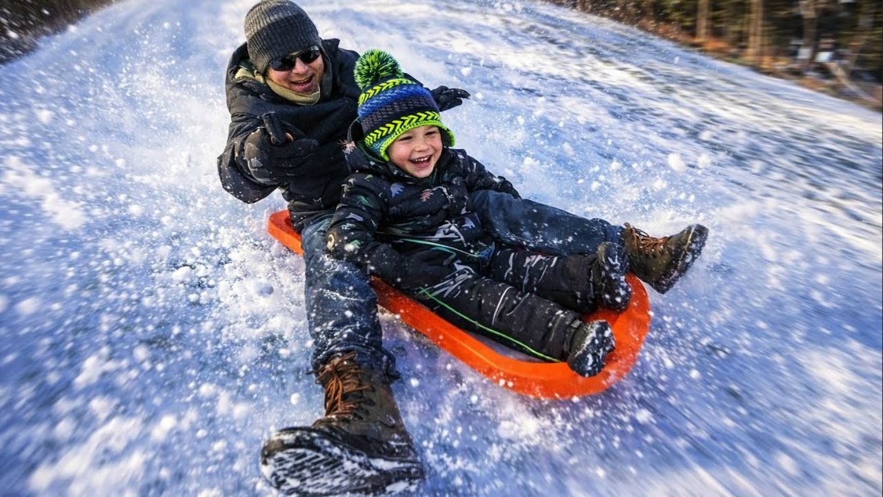 Taking a little break from EUCs to go Tobogganing with my son!