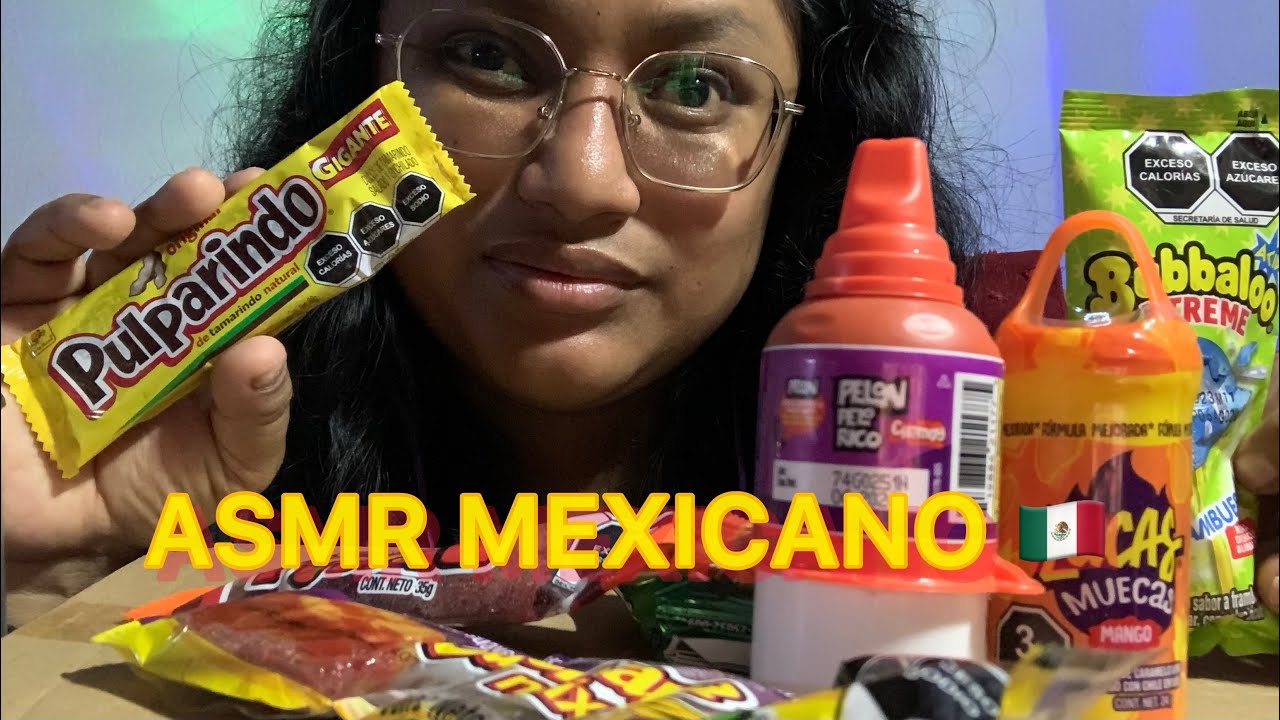 ASMR COMIENDO DULCES MEXICANOS 🇲🇽