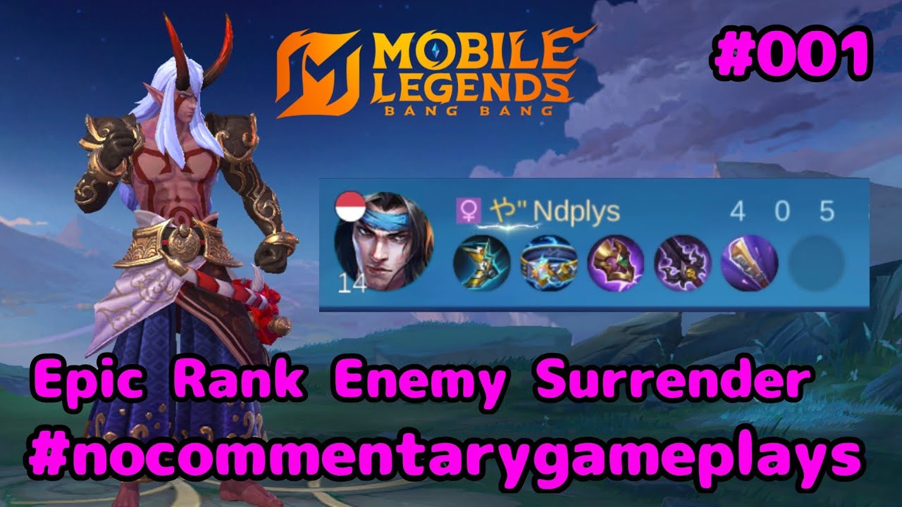 Badang EXP Lane EPIC 🔥 Baru Menit Tengah Game Musuh Langsung Menyerah! | MLBB No Commentary