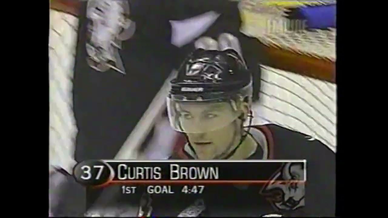 Curtis Brown Goal - Sabres vs. Thrashers, 10/9/99
