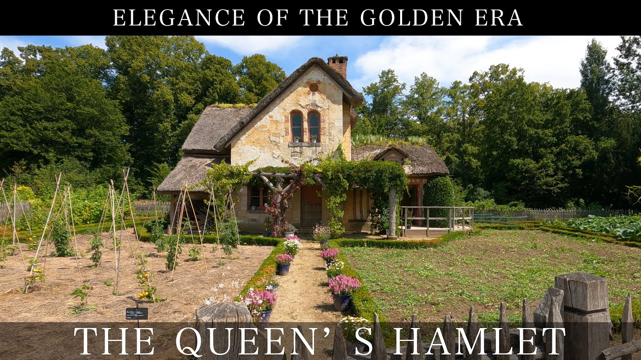 【4KUHD】Queen’s Hamlet at Versailles | Peaceful Fairytale Village Walk (4K, Natural Sound)