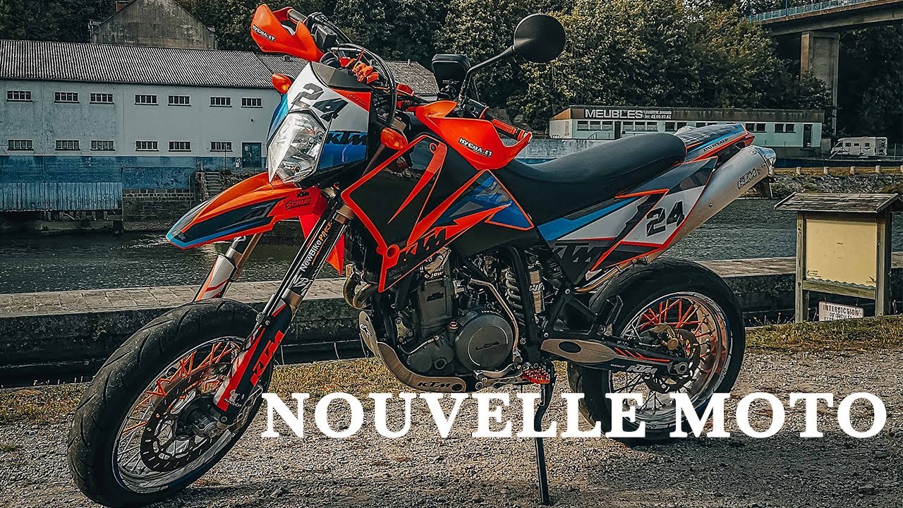 J'AI ENFIN MA NOUVELLE MOTO ! ⚡️KTM 640 Lc4