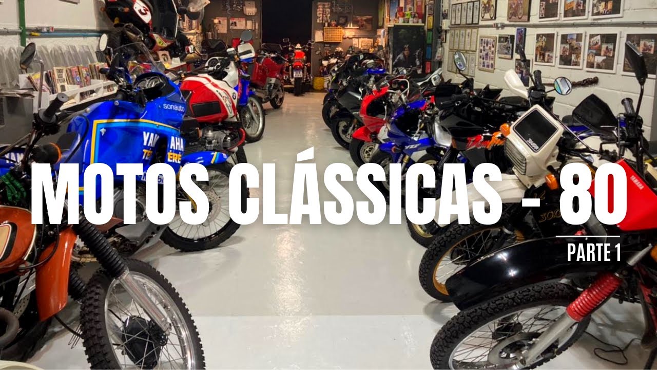 GARAGEM DO CACÁ | MOTOS CLÁSSICAS 80: Coleção de motos imperdível!
