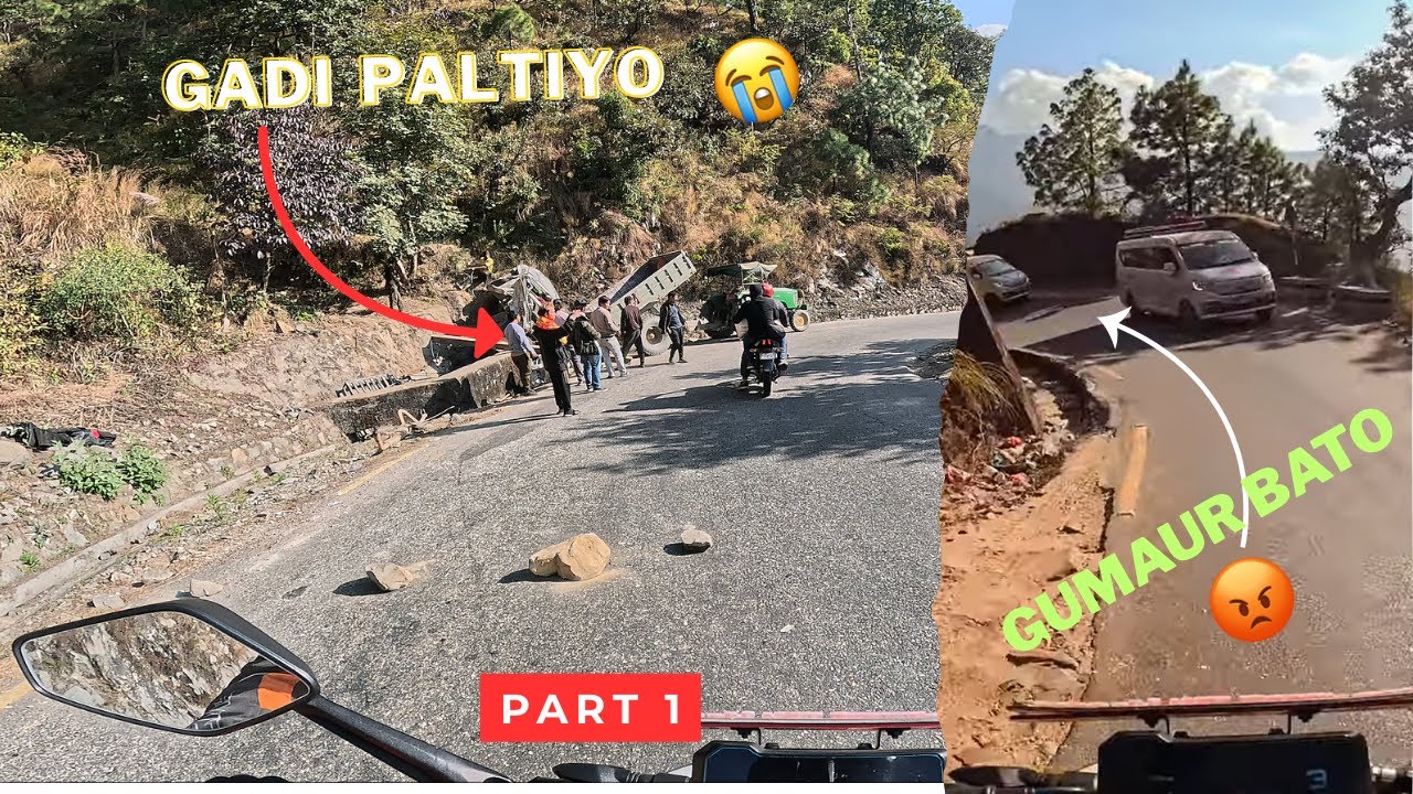 RIDE TO DEURALI DADA NEAR KATHMANDU.....PART-1