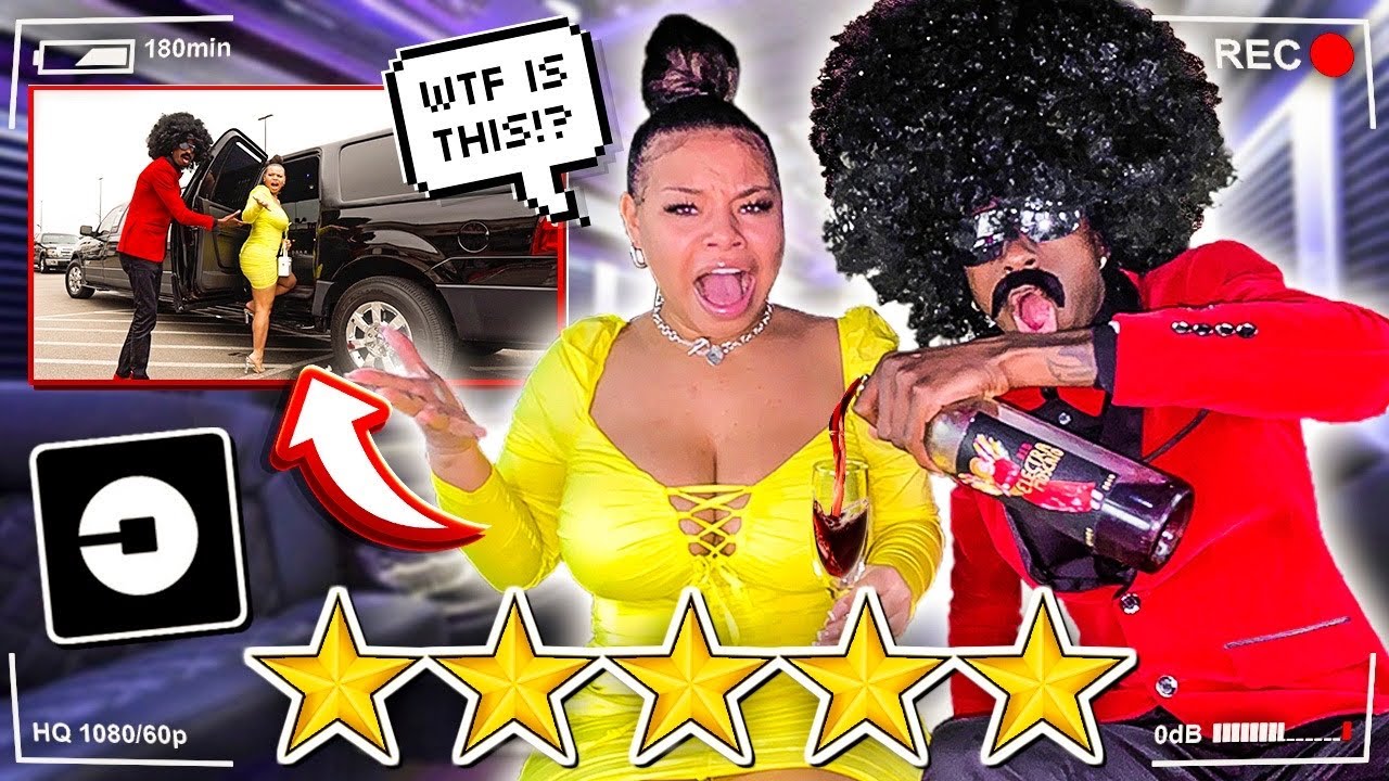 Picked My GIRLFRIEND Up In An UBER LIMOUSINE UNDER DISGUISE *gone wrong*