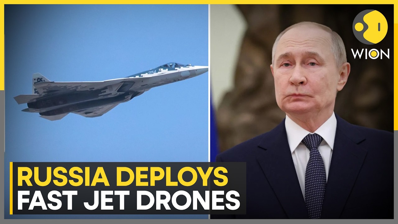 Russia's New Jet Drones are Stretching Ukraine's Defences | WION News