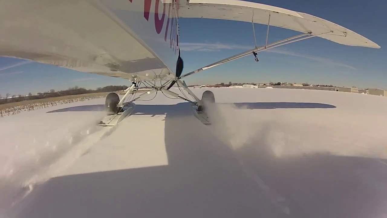 TrickAir Airplane Skis On Snow