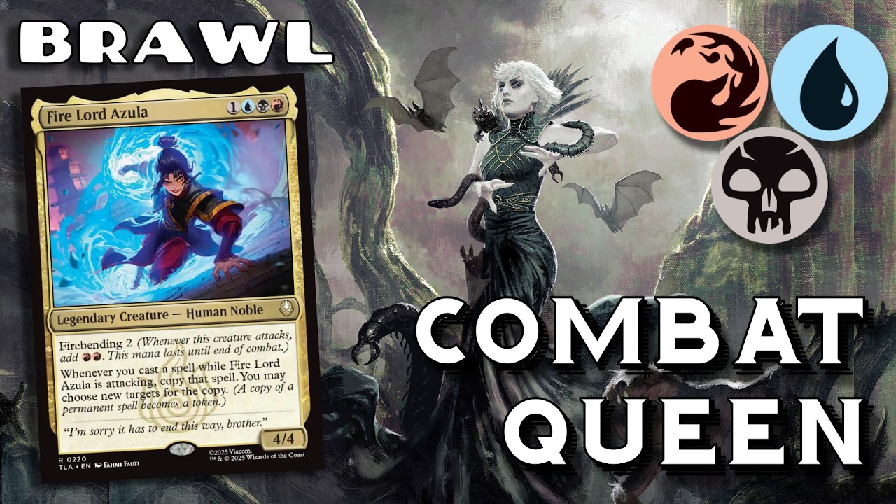 She's Back, with Magecraft - Fire Lord Azula - MTG Arena Brawl Gameplay