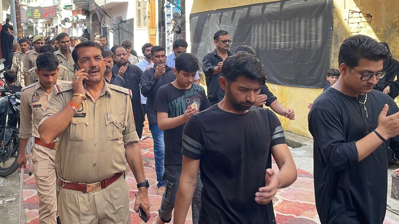 5 muharram Juloos 2025 | Anjuman e Abidiya Nowgawan sadat