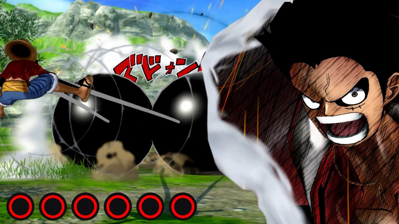 One Piece Burning Blood - Luffy (New World) Complete Moveset
