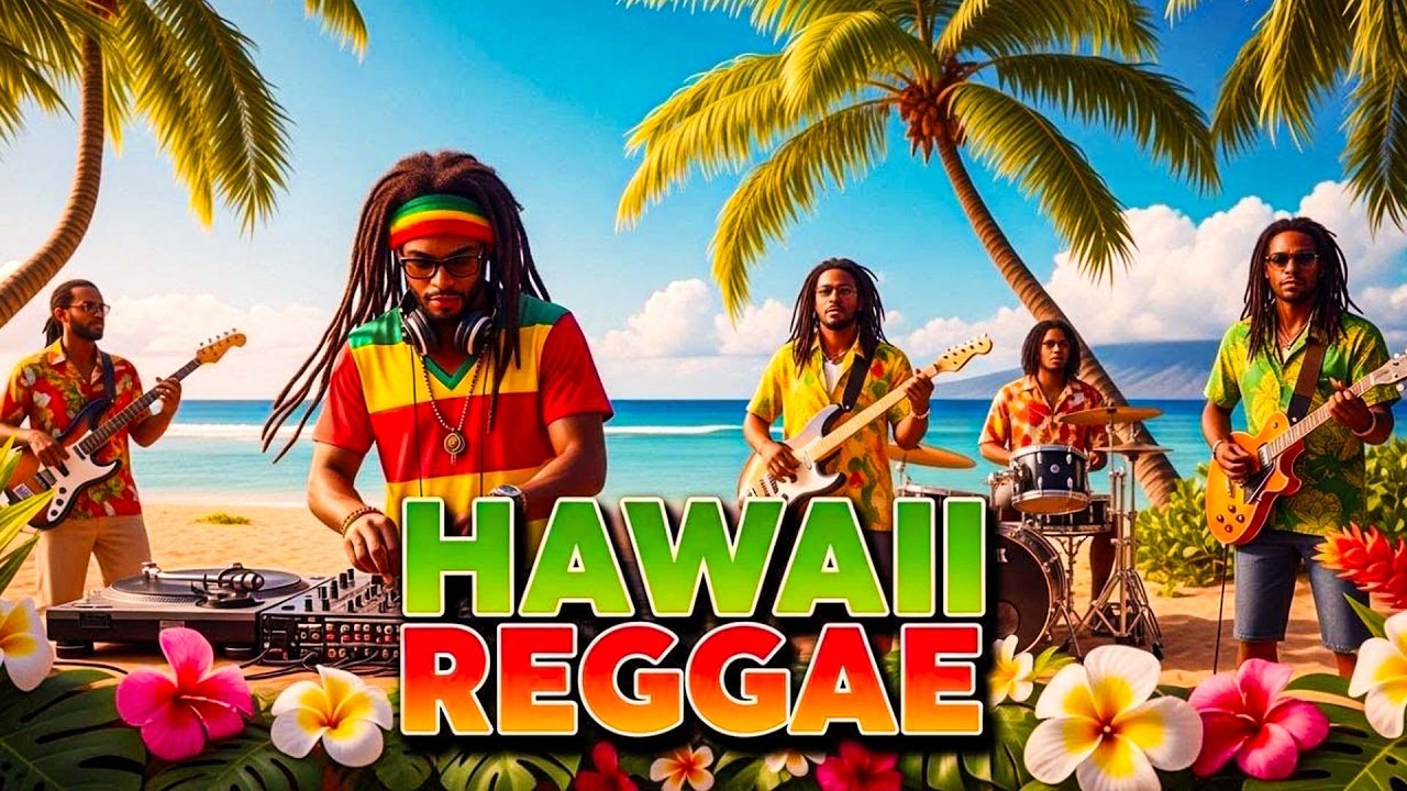 Hawaii Reggae Live 🌴 Tropical Island Band Grooves for Sunshine & Feel-Good Vibes ☀️