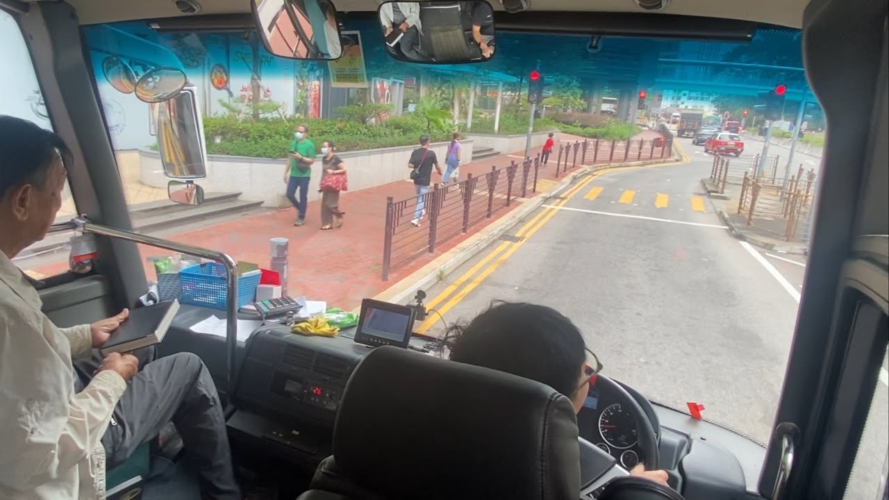 【Bus Driving POV】 大巴學車實錄（路試）｜Bus Driving Class (Road Test)｜Man TGL 30 Seats