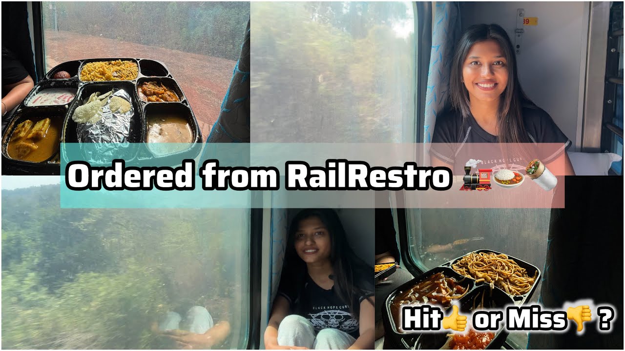 App Review | RailRestro food delivery in train | My Experience | Travel story | Abhilasha Kambli