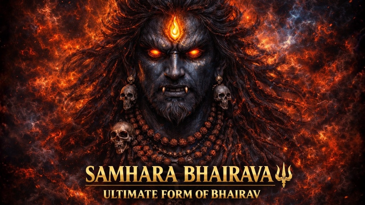Samhara Bhairava: The Ultimate Dissolution & Path to Liberation