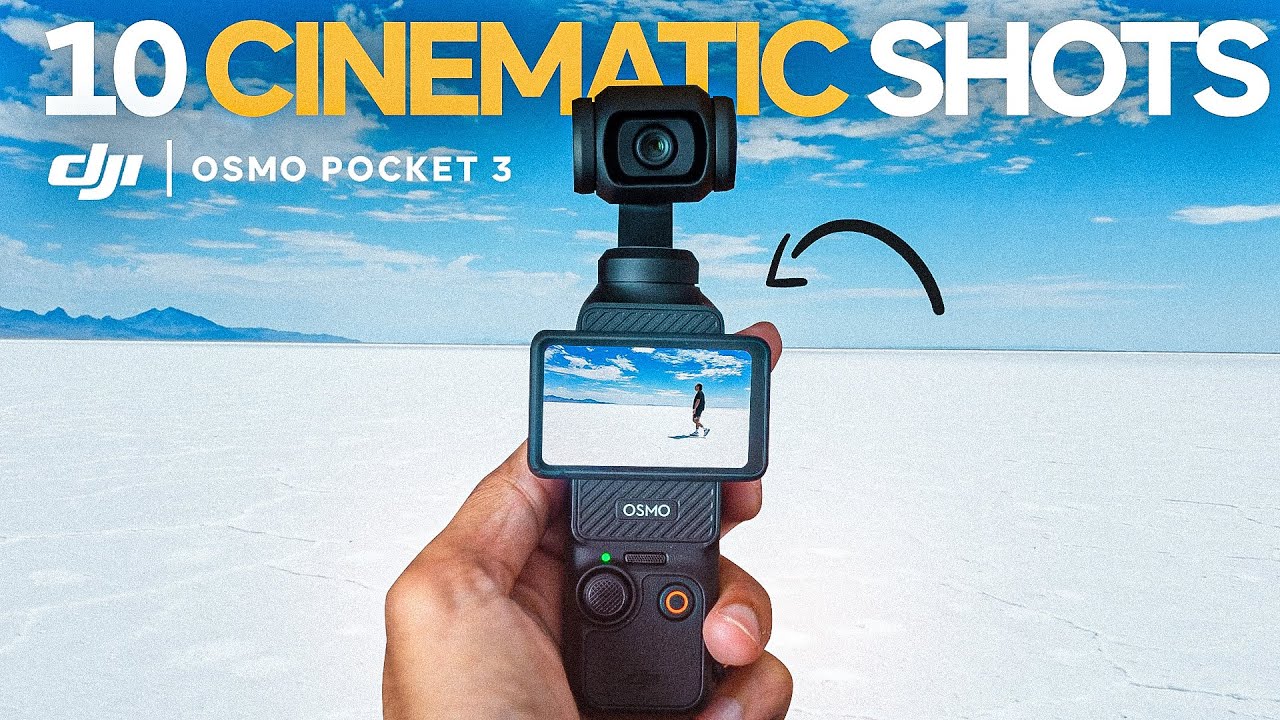10 Pro Cinematic Shots | DJI Osmo Pocket 3
