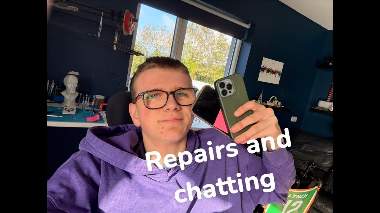 repairs and chatting