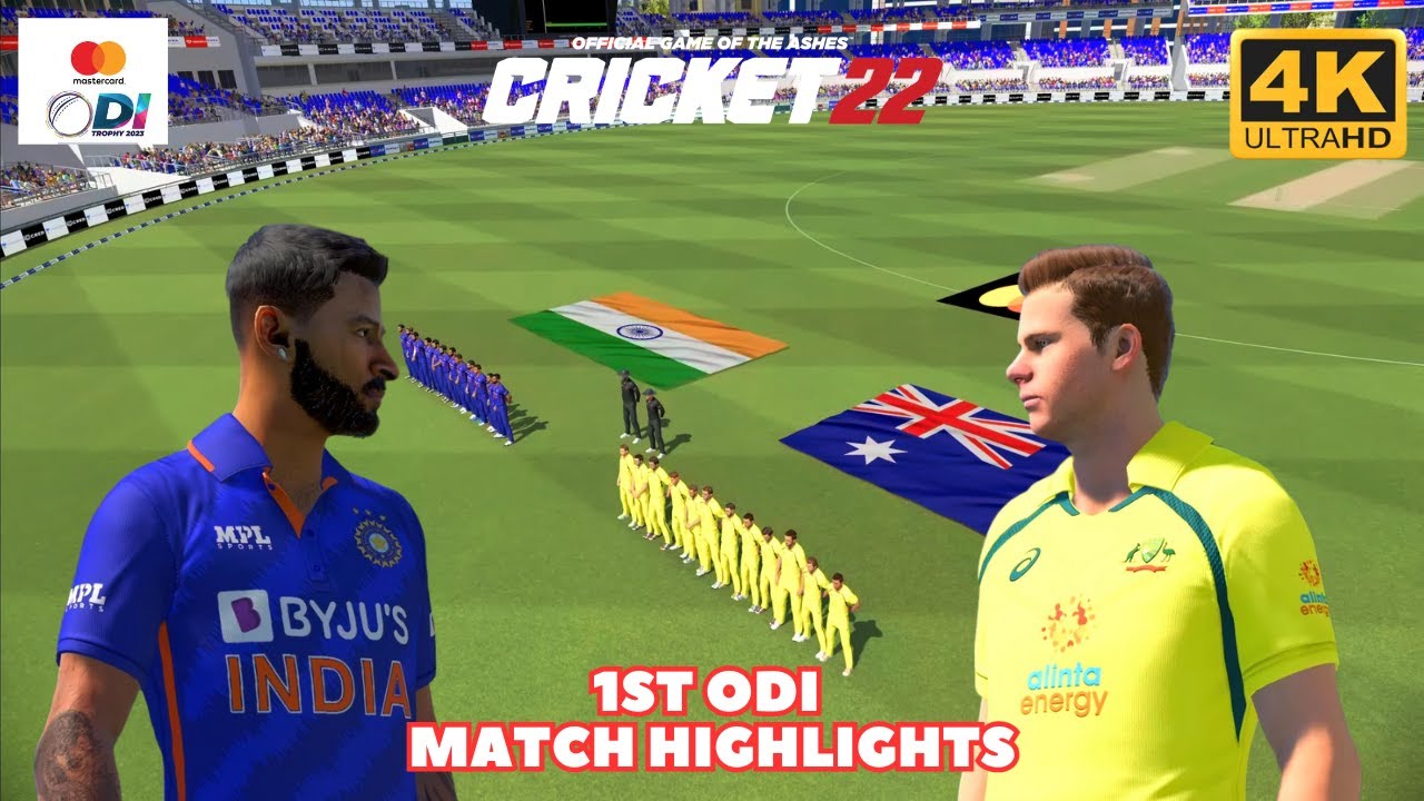 Mastercard ODI Series | Match 1 | Australia vs India Full Match Highlights