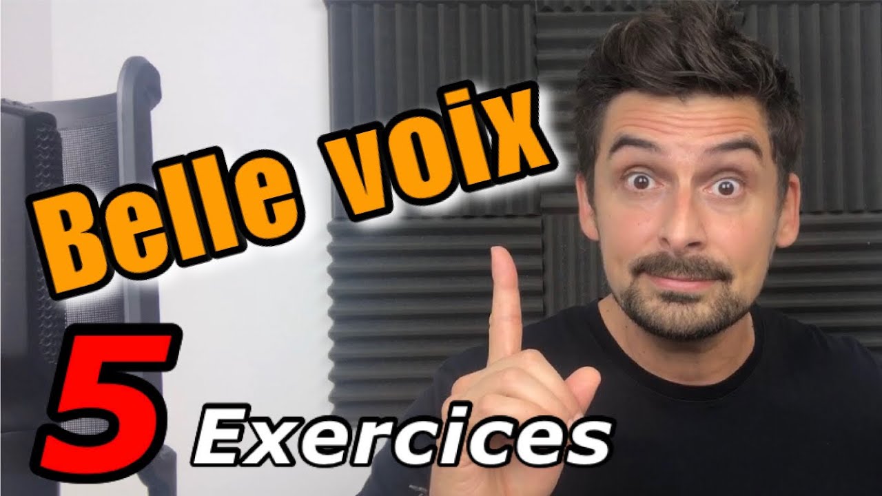 Comment AVOIR une BELLE voix - 5 exercices indispensables !
