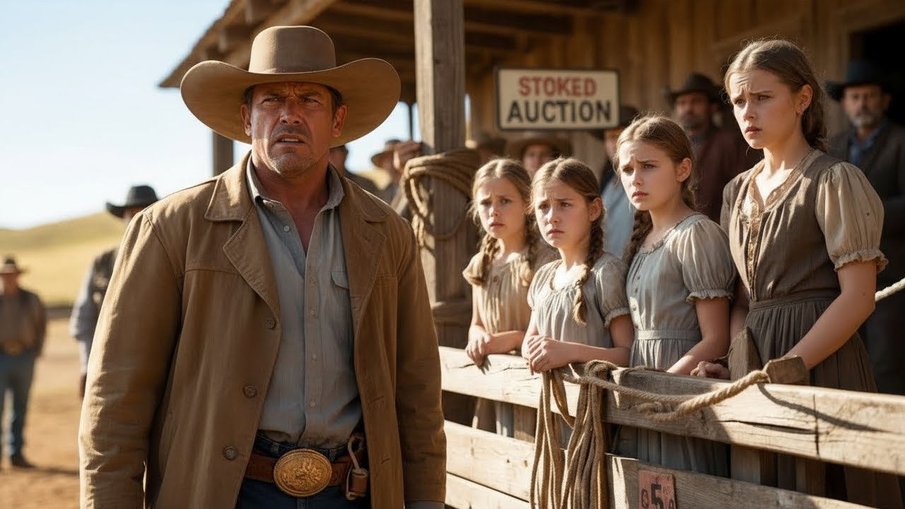 Angry Rancher Bought 4 Sisters Sold by Their Cruel Uncle, What He Built for Them Made History