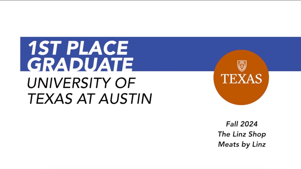 Digital Marketing Competition Fall 2024 Graduate Champions – University of Texas at Austin