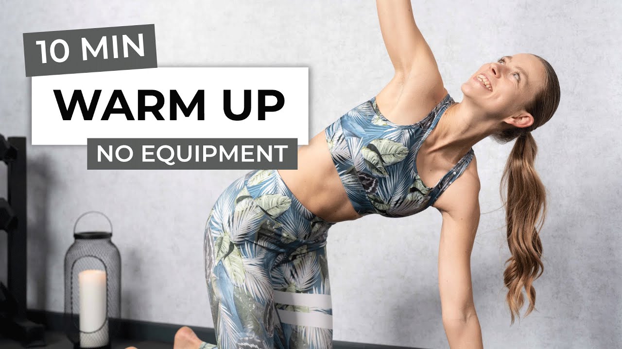 10 MIN PILATES WARM UP ROUTINE - No Equipment