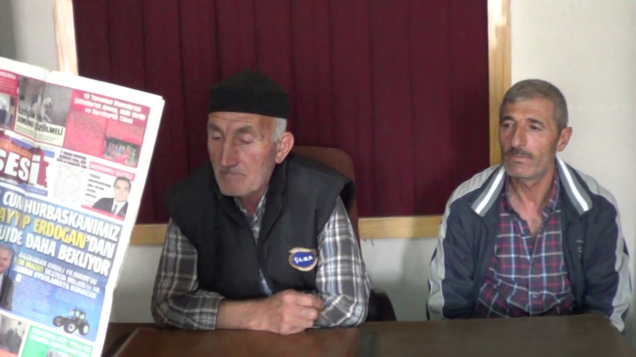 ERZURUM KÖPRÜKÖY İLÇESİ EĞİRMEZ MAHALLESİ MUHTARI HİLMİ SANCAK GÖLETİN SU SORUNU ÇÖZÜLMELİ
