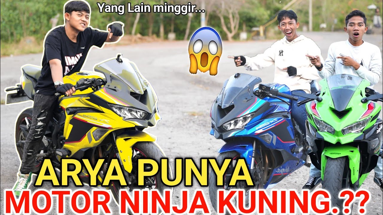 ARYA PAMER MOTOR BARU😱ARIK SAPUTRA DITANTANG BALAPAN ENDINGNYA MEMBAGONGKAN?? | Mikael TubeHD
