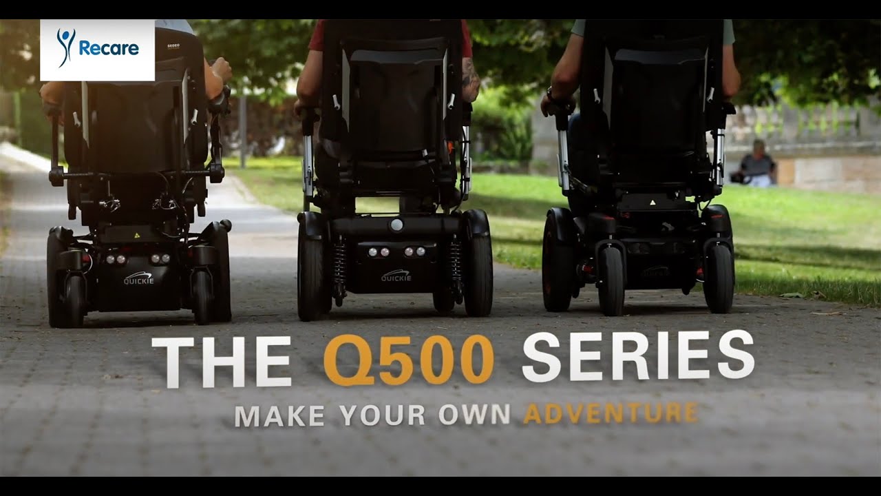 Recare: Quickie Q500 powered wheelchair