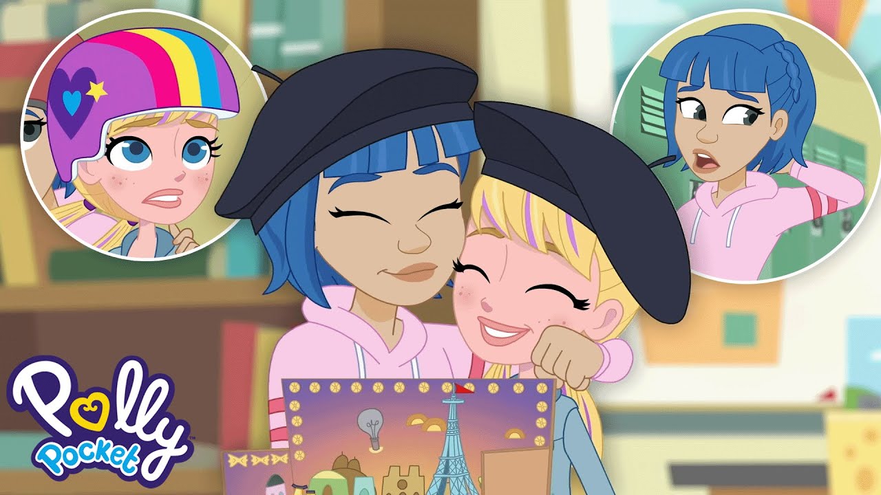 Polly Pocket Takes Over Paris! The Eiffel Tower Has Gone Missing! 🇫🇷 | Full Episodes