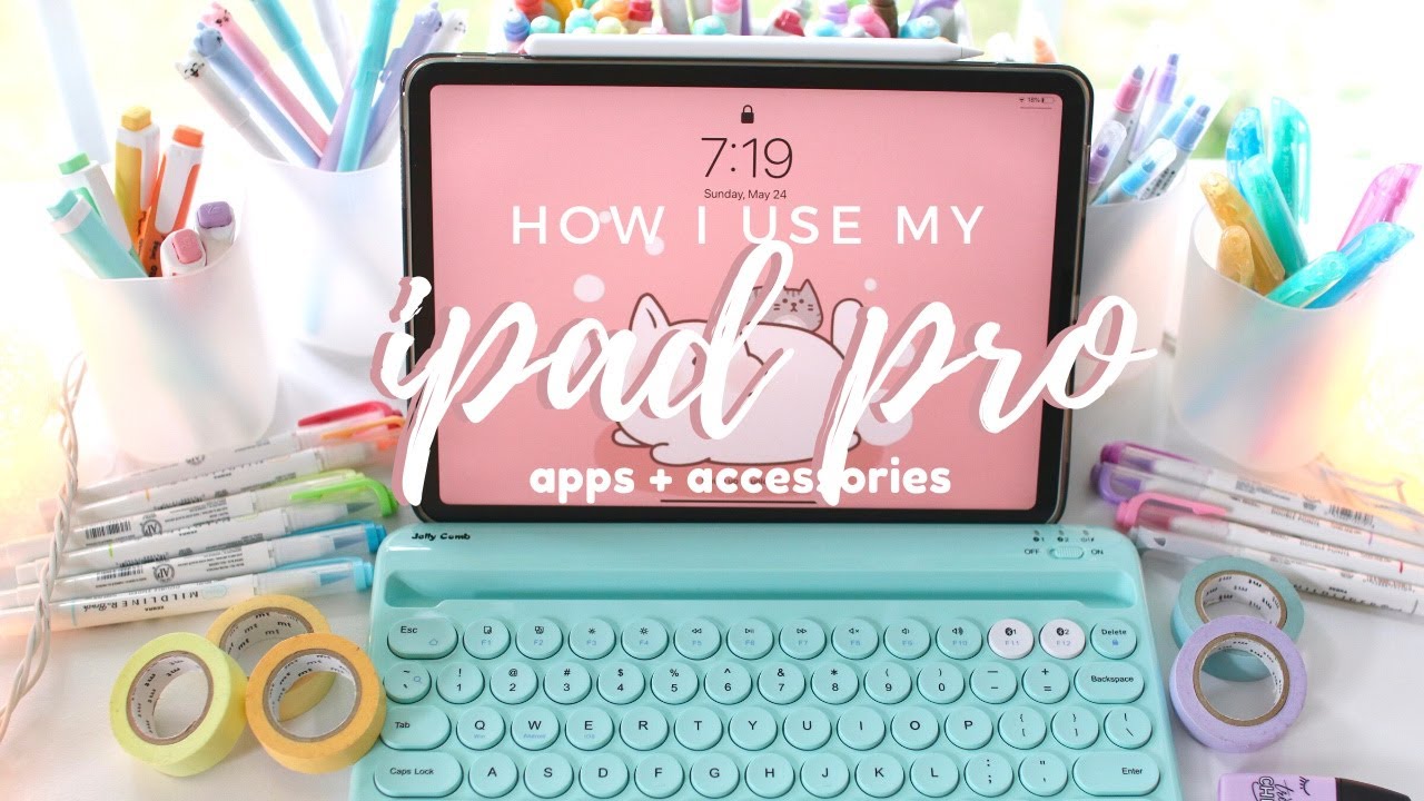 How I use my ipad pro ✨ apps & accessories