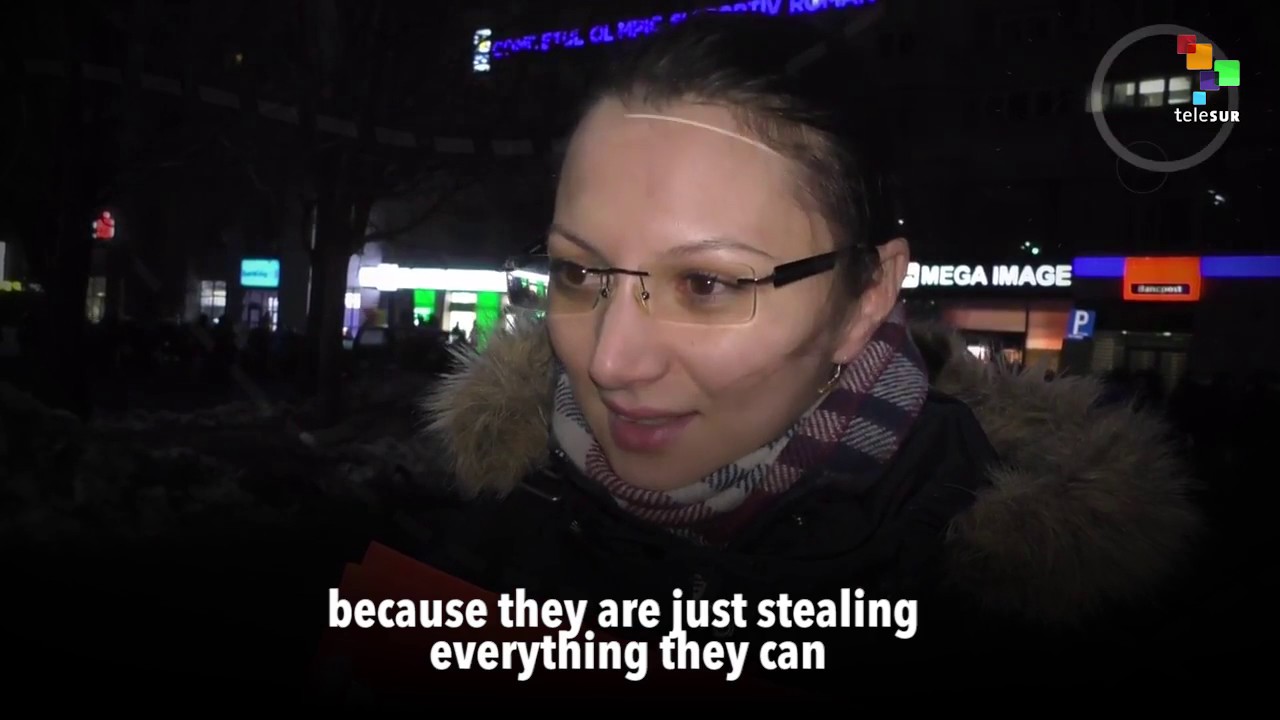 ANTI-GOVT PROTESTS ROCK BUCHAREST
