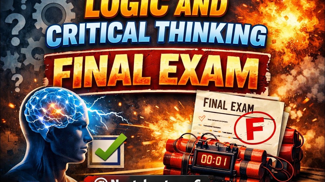 Logic and critical thinking final exam by @nextchapter_a6 youtube channel 