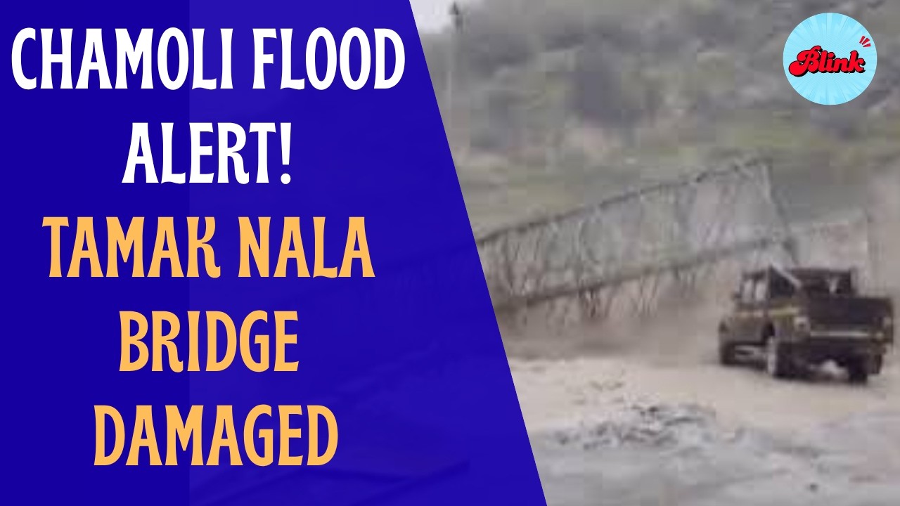 Chamoli Flood Update: Tamak Nala Bridge Damaged, Malari Route Affected Due to Overflowing Water