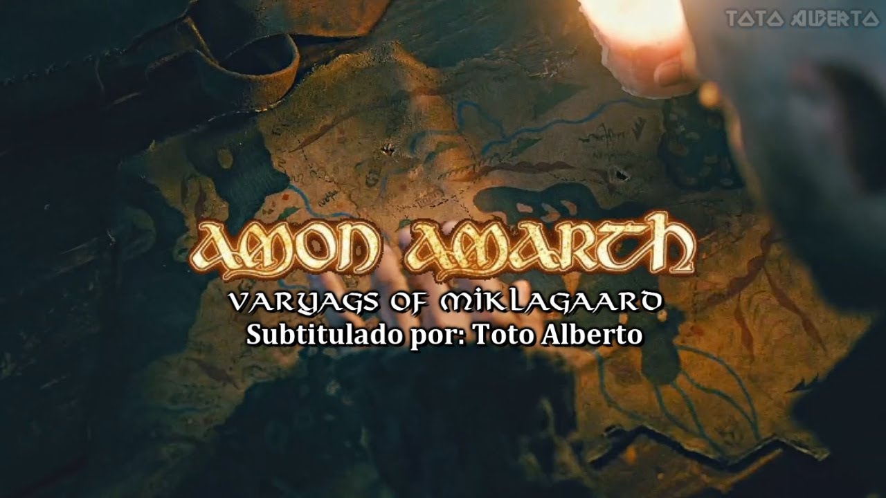 Amon Amarth - Varyags Of Miklagaard ⚔️🔥 [Subtitulos al Español / Lyrics]